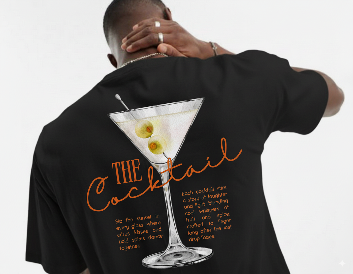 The Cocktail Terry Oversized Tee