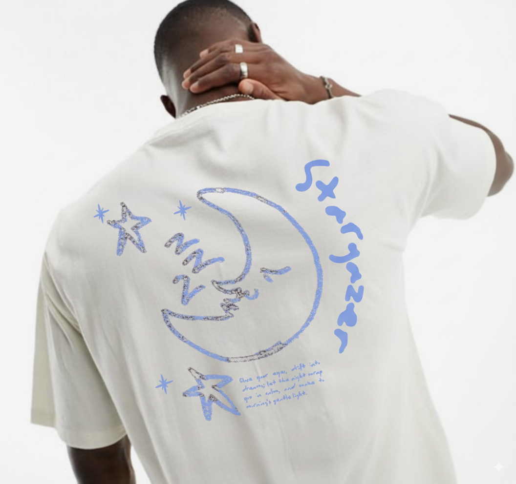 Stargazing Terry Oversized Tee