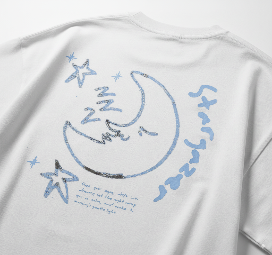 Stargazing Terry Oversized Tee