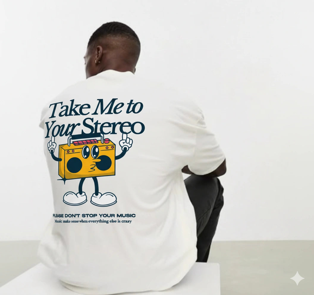 Stereo Terry Oversized Tee