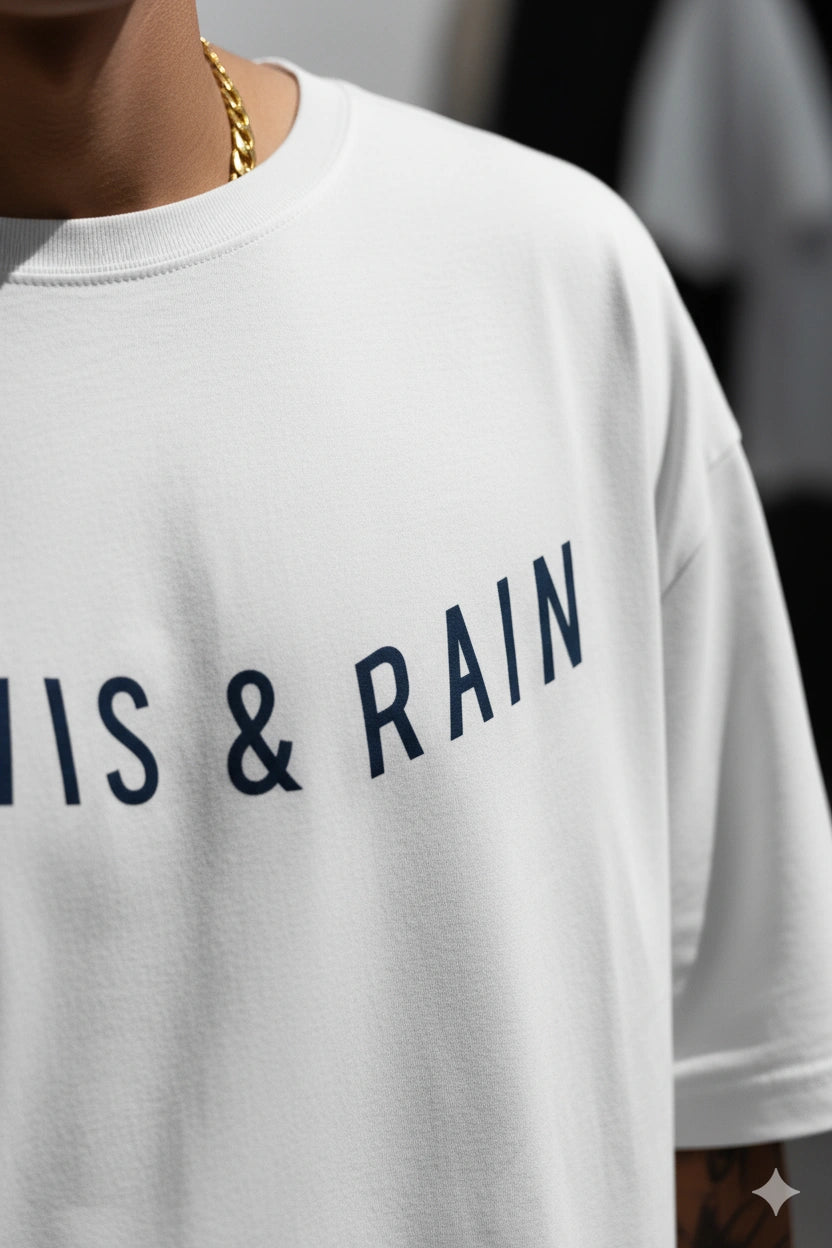 Stereo Terry Oversized Tee