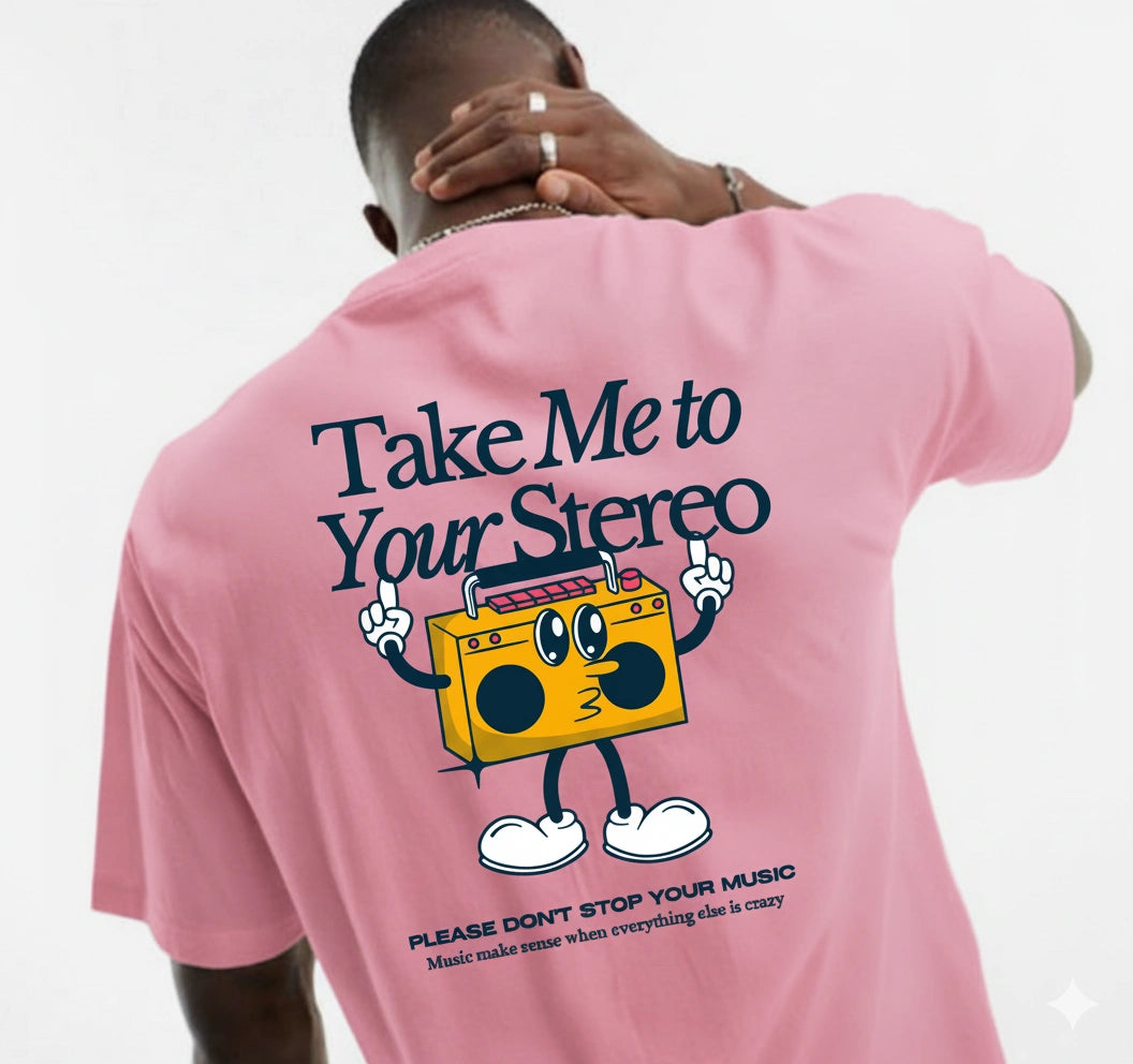 Stereo Terry Oversized Tee