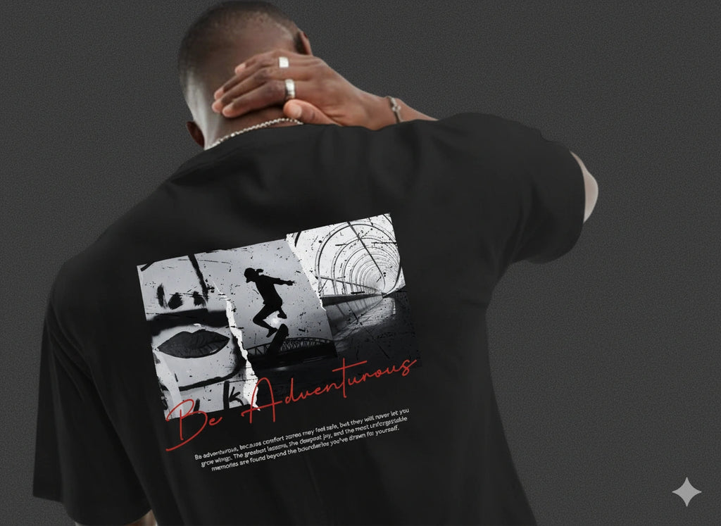 Be Adventurous Terry Oversized Tee