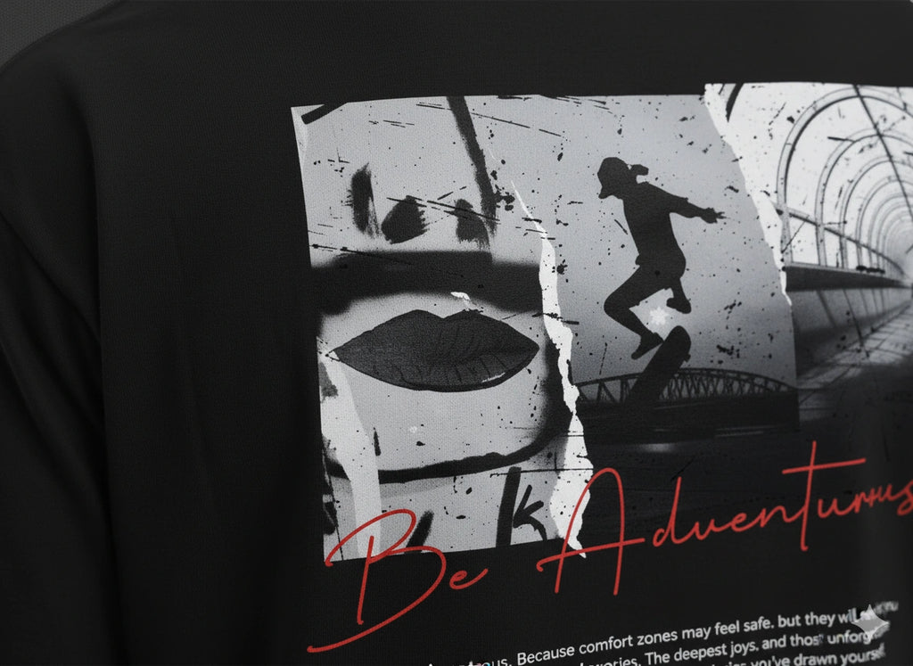 Be Adventurous Terry Oversized Tee