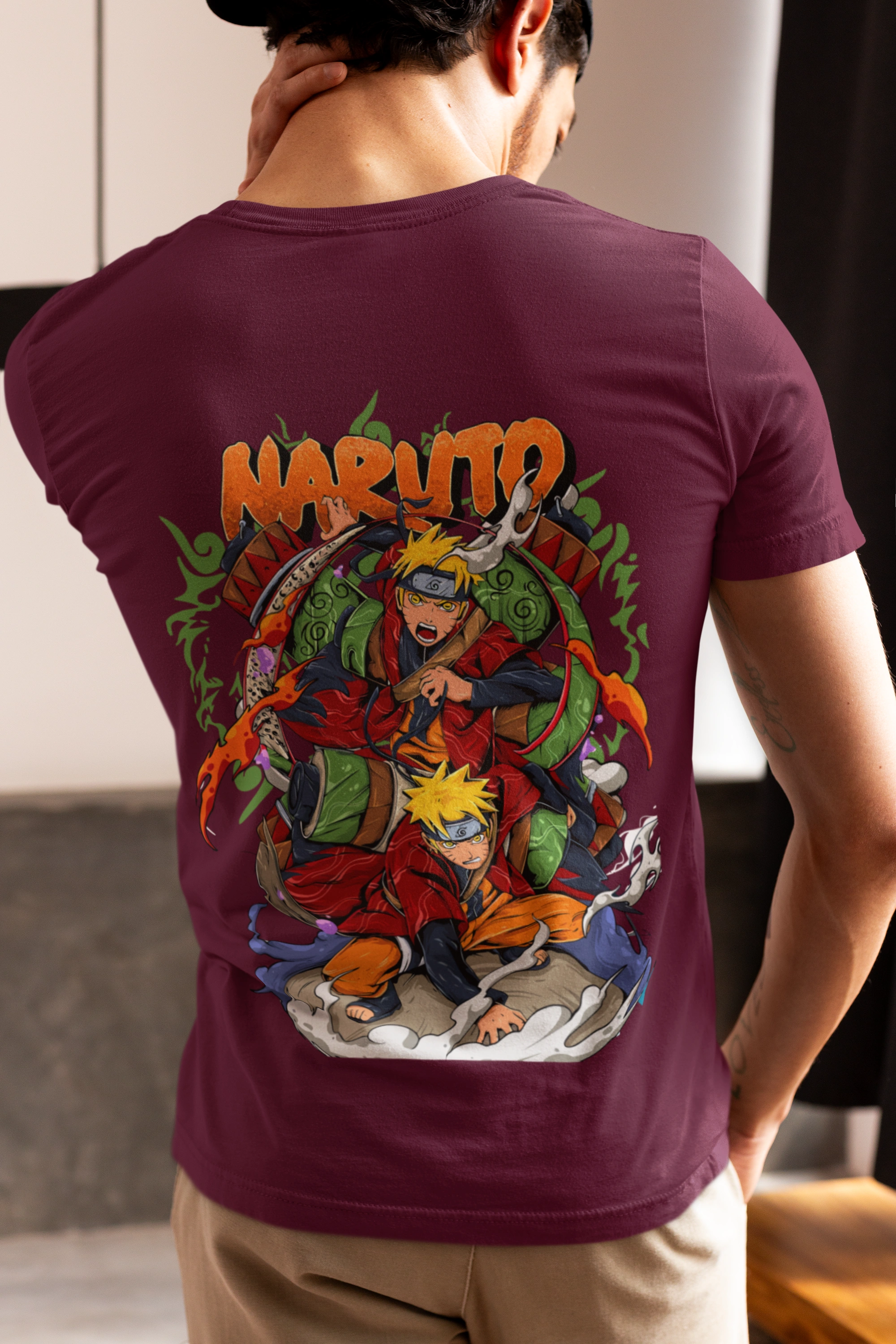 Naruto “Sage Mode Legacy” Graphic T-Shirt – Limited Edition Anime Tee (Unisex | Regular Fit)