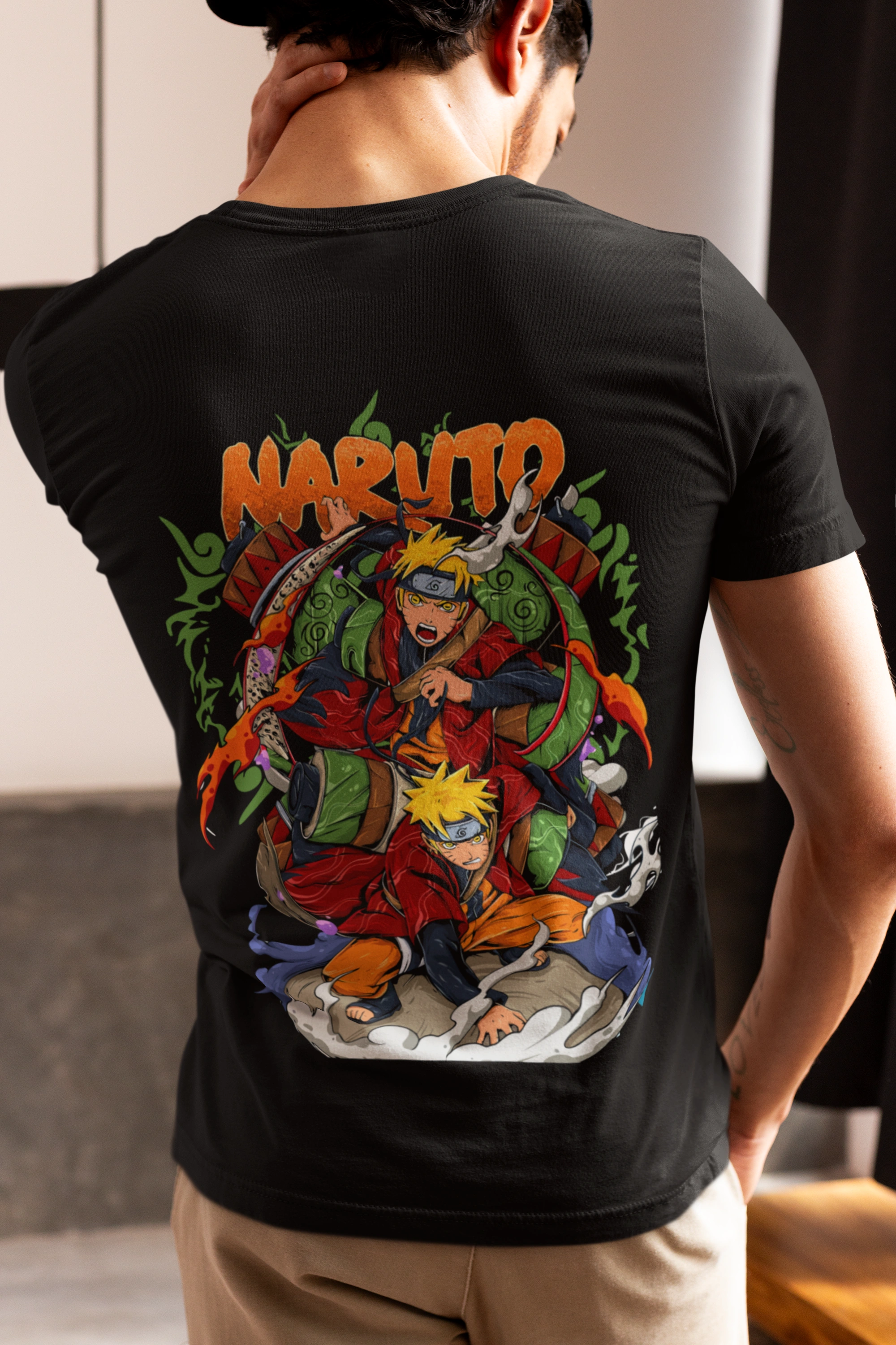 Naruto “Sage Mode Legacy” Graphic T-Shirt – Limited Edition Anime Tee (Unisex | Regular Fit)