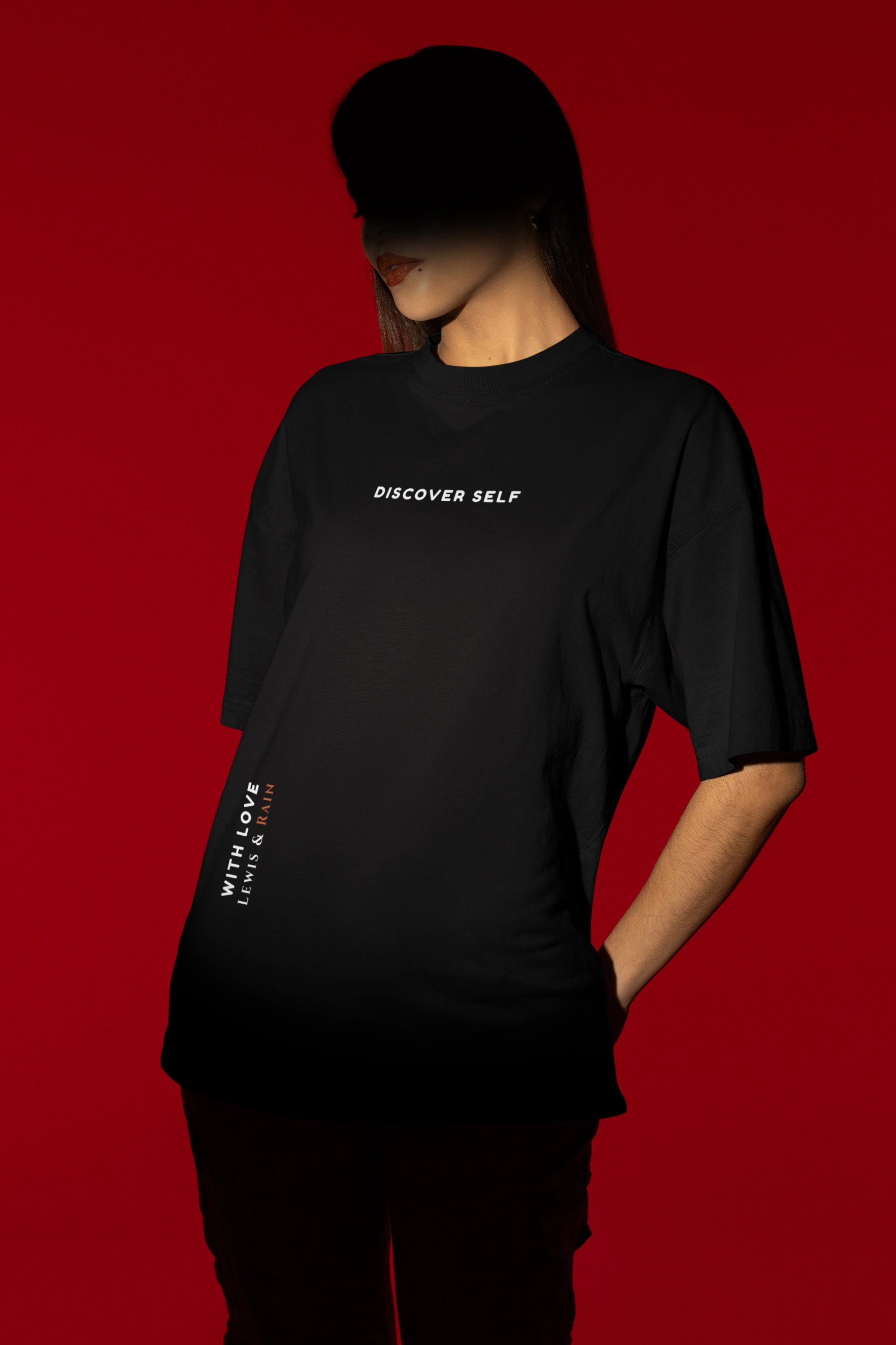 Discover self Terry Oversized Tee