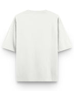 Off White Oversized T-shirt Back Design