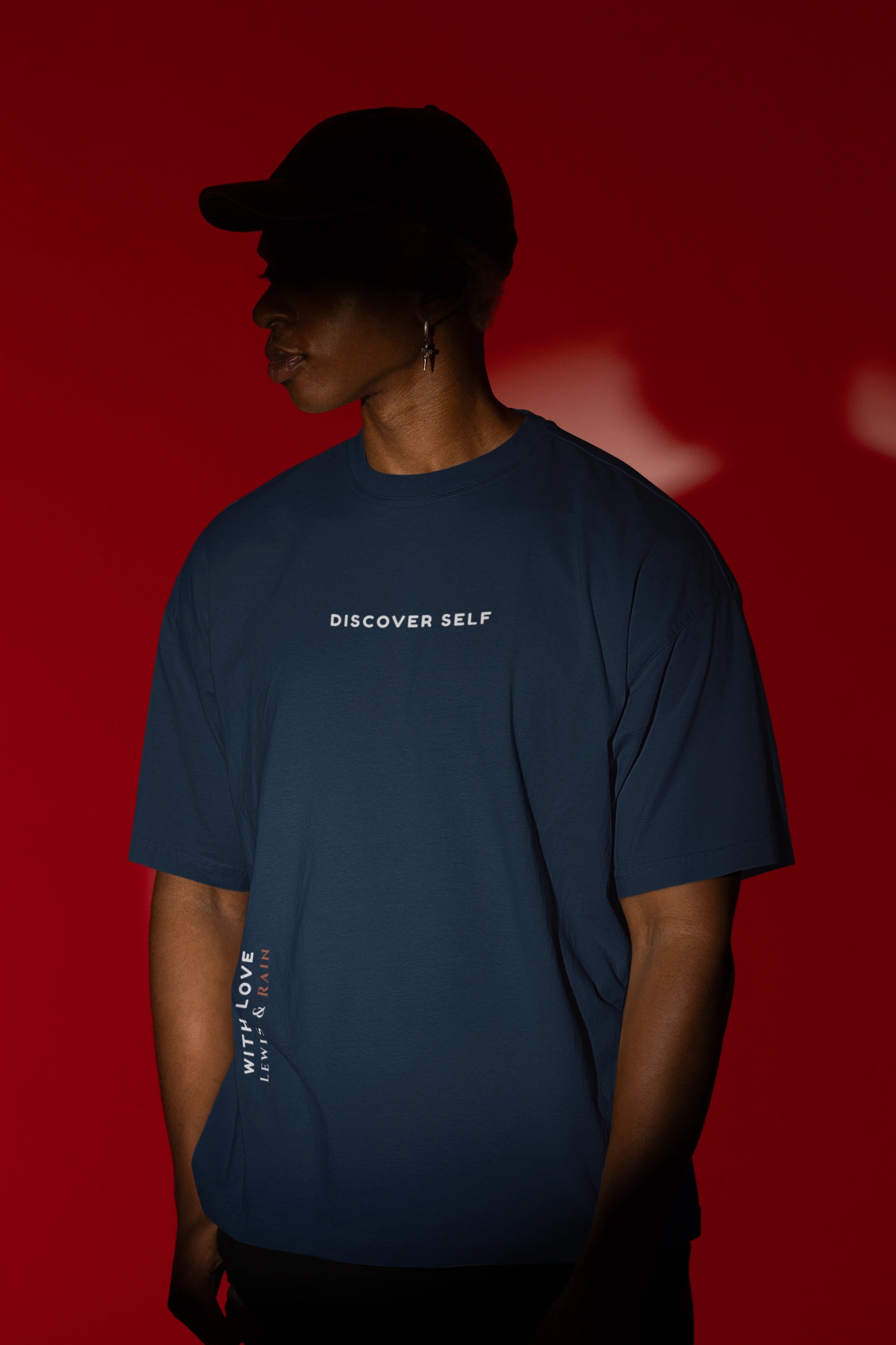 Discover self Terry Oversized Tee