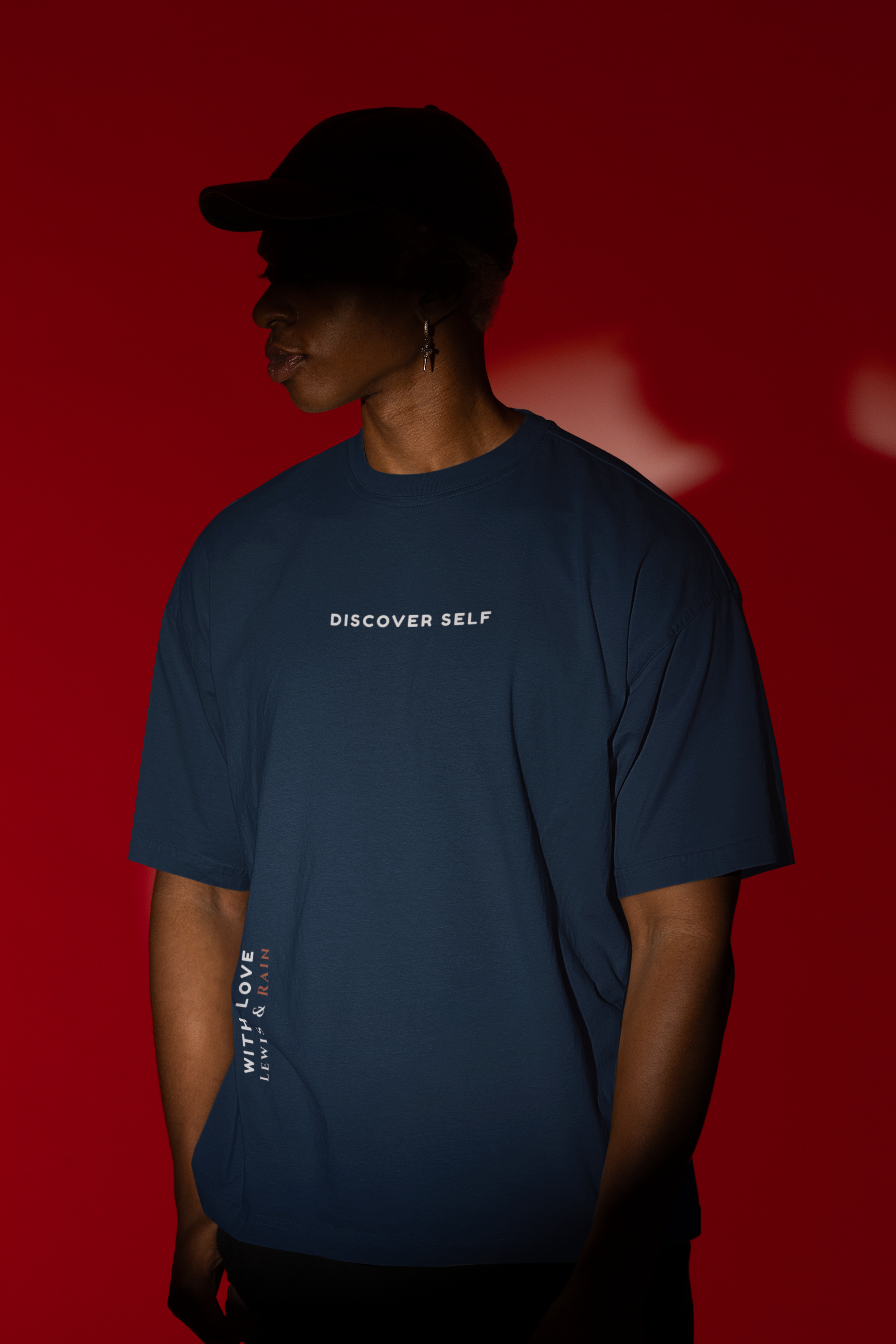 Discover self Terry Oversized Tee