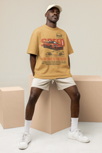 Speed Legends Oversized Tee – Bold Street Racing Graphic