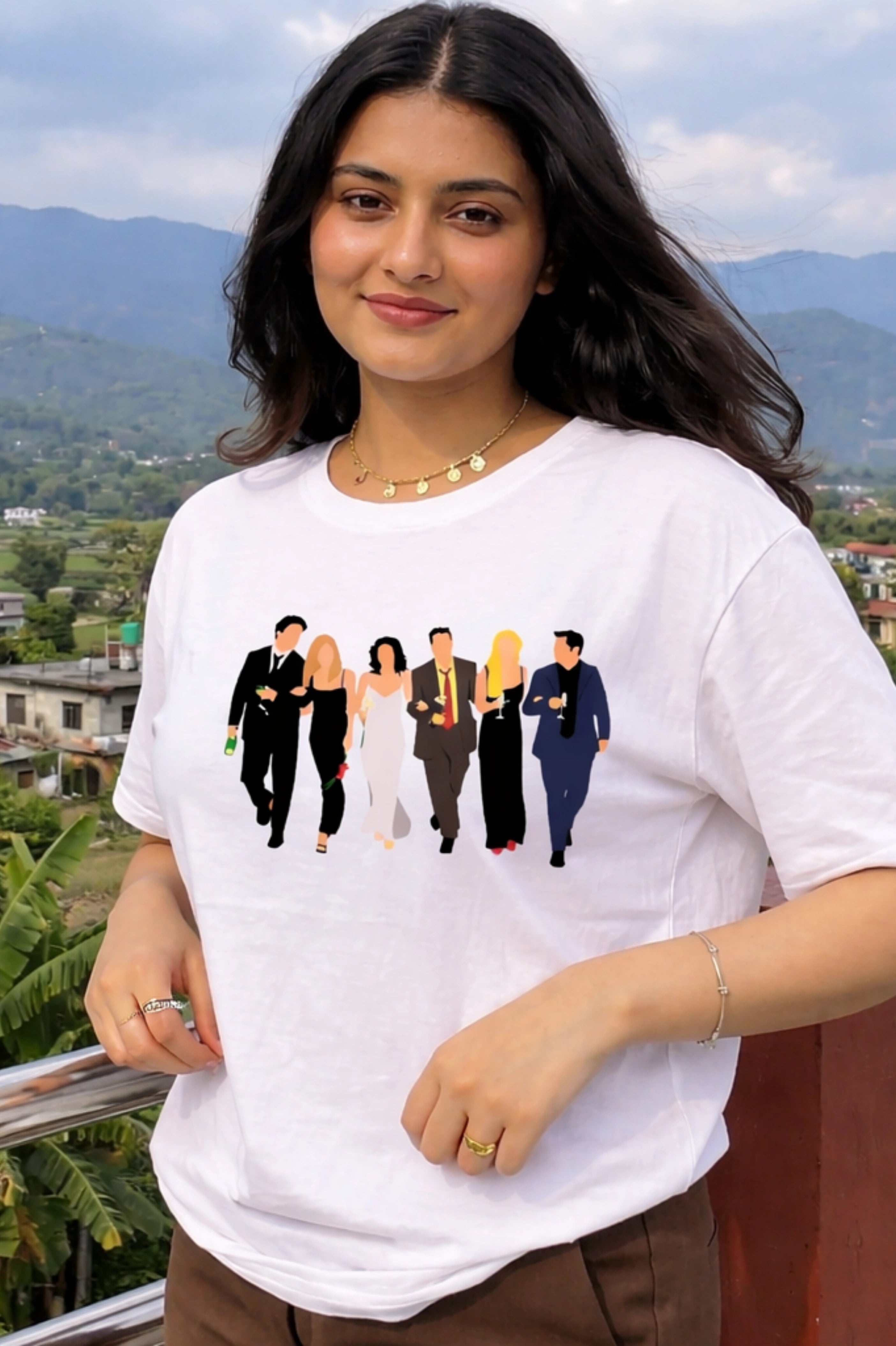 F.R.I.E.N.D.S Oversized Unisex Tee