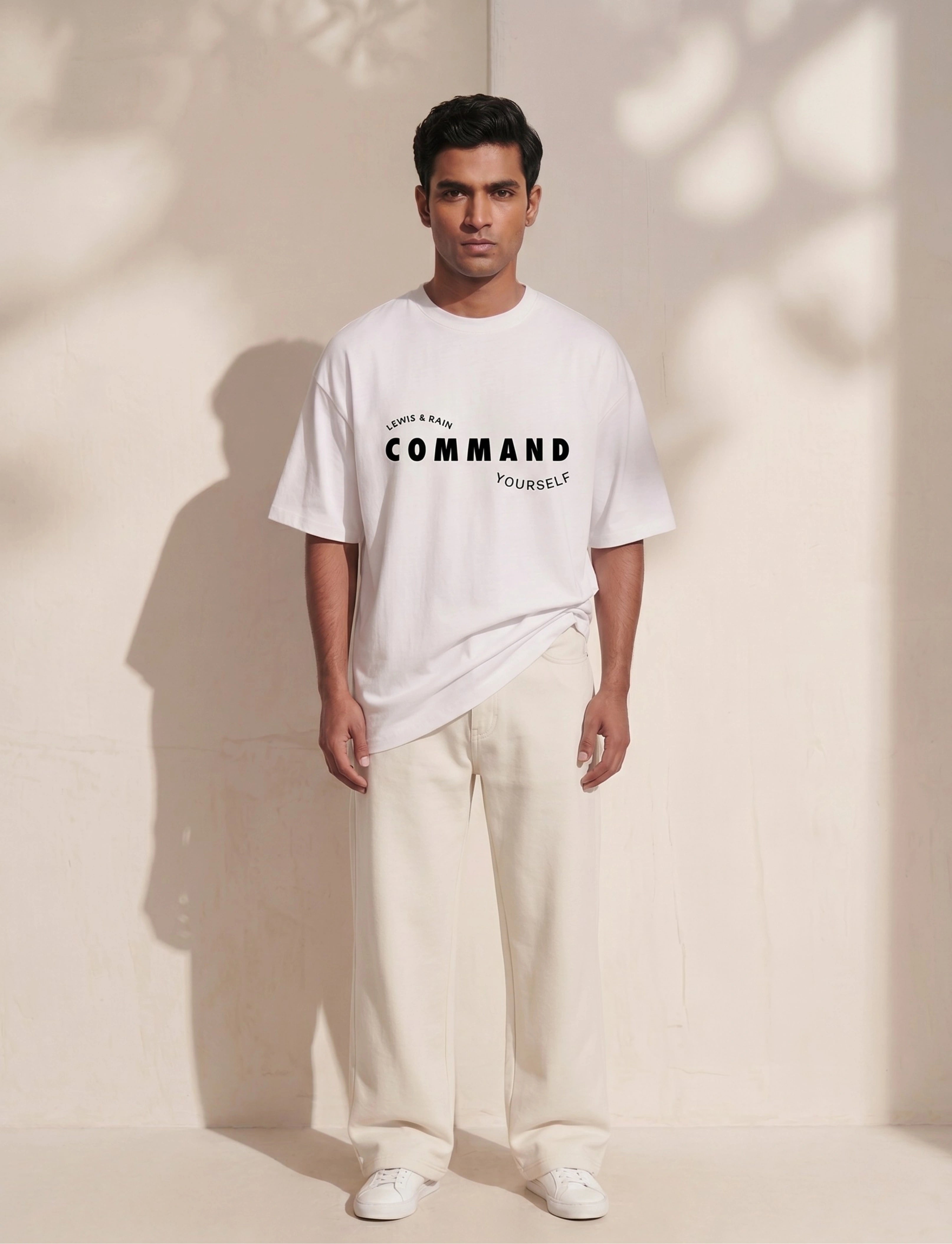 Command Terry Oversized Tee (White)