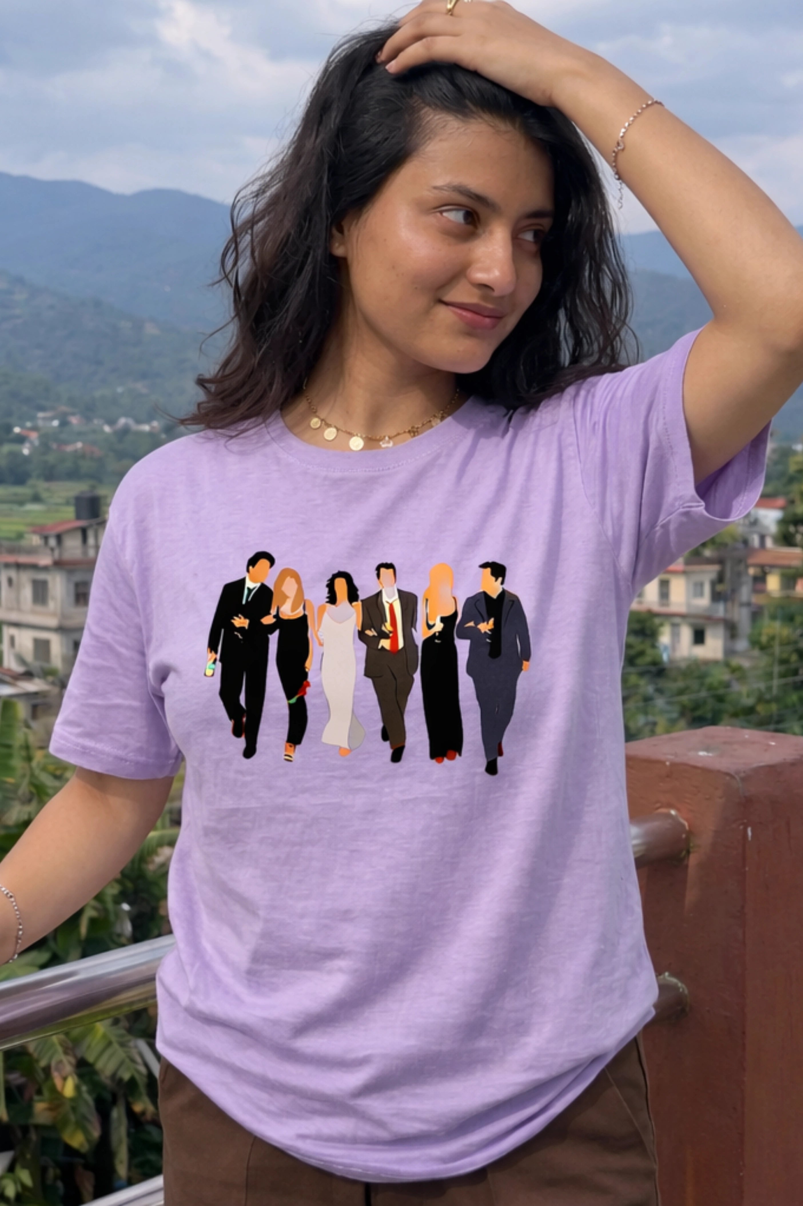 F.R.I.E.N.D.S Oversized Unisex Tee