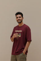 Unisex Terry knit Oversized Tee