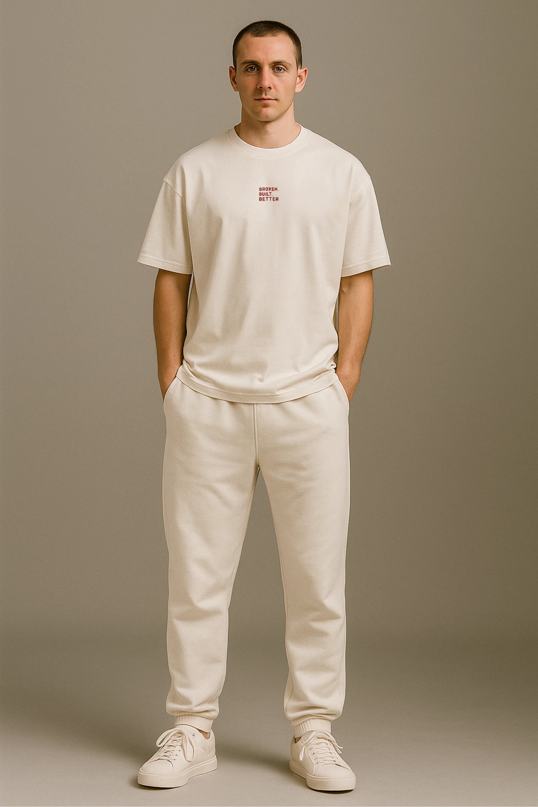 Stitched Terry Oversized Tee