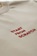 Start From Scratch Terry Oversized Tee