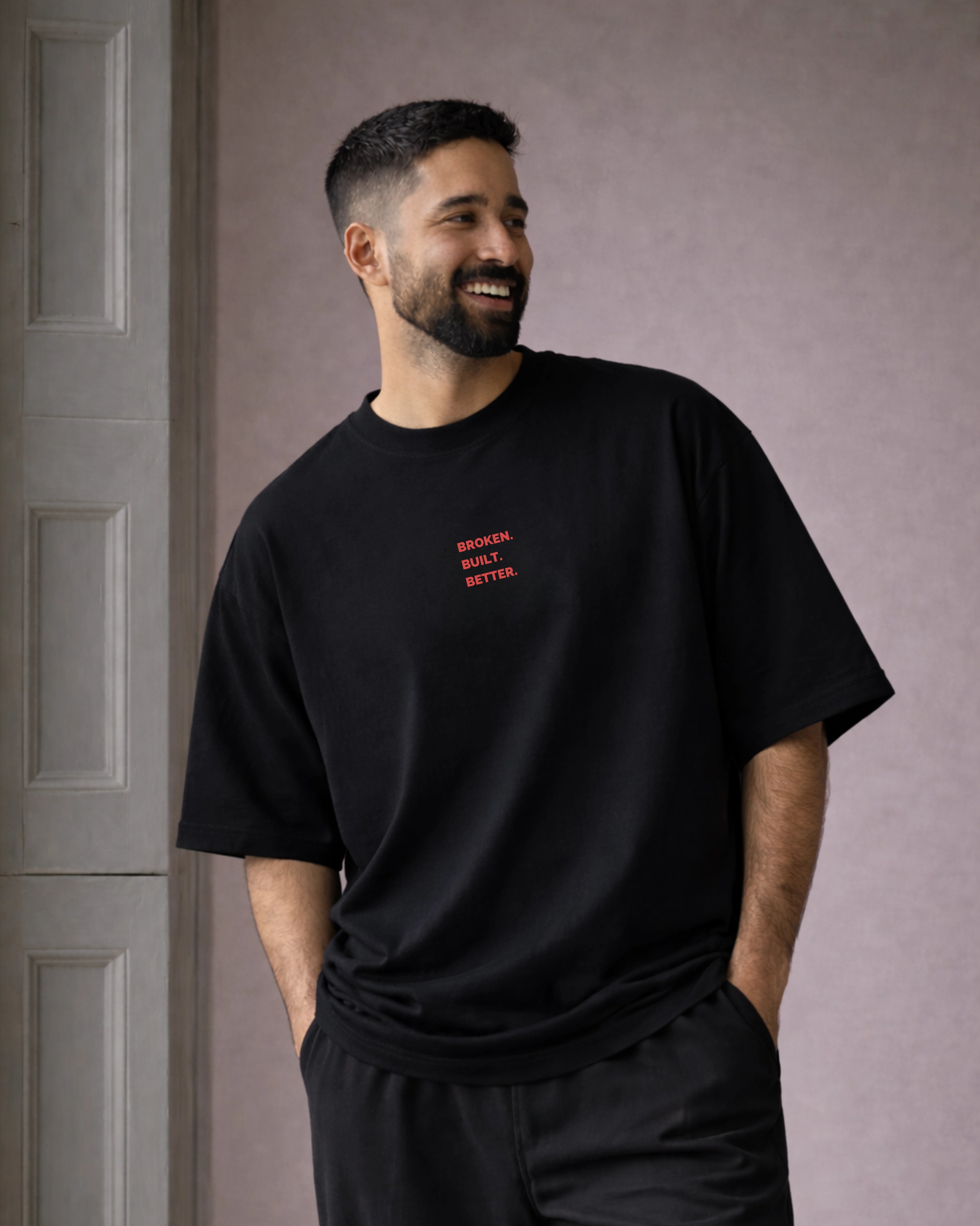Broken Built Better Terry Oversized Tee